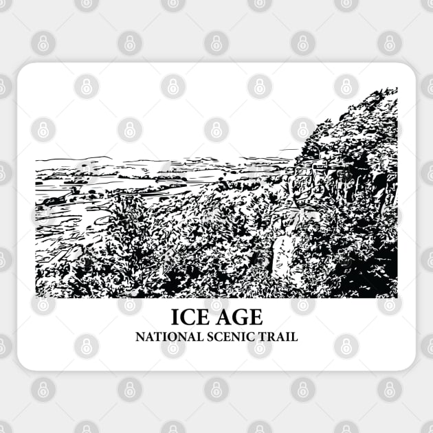 Ice Age National Scenic Trail Sticker by Lakeric